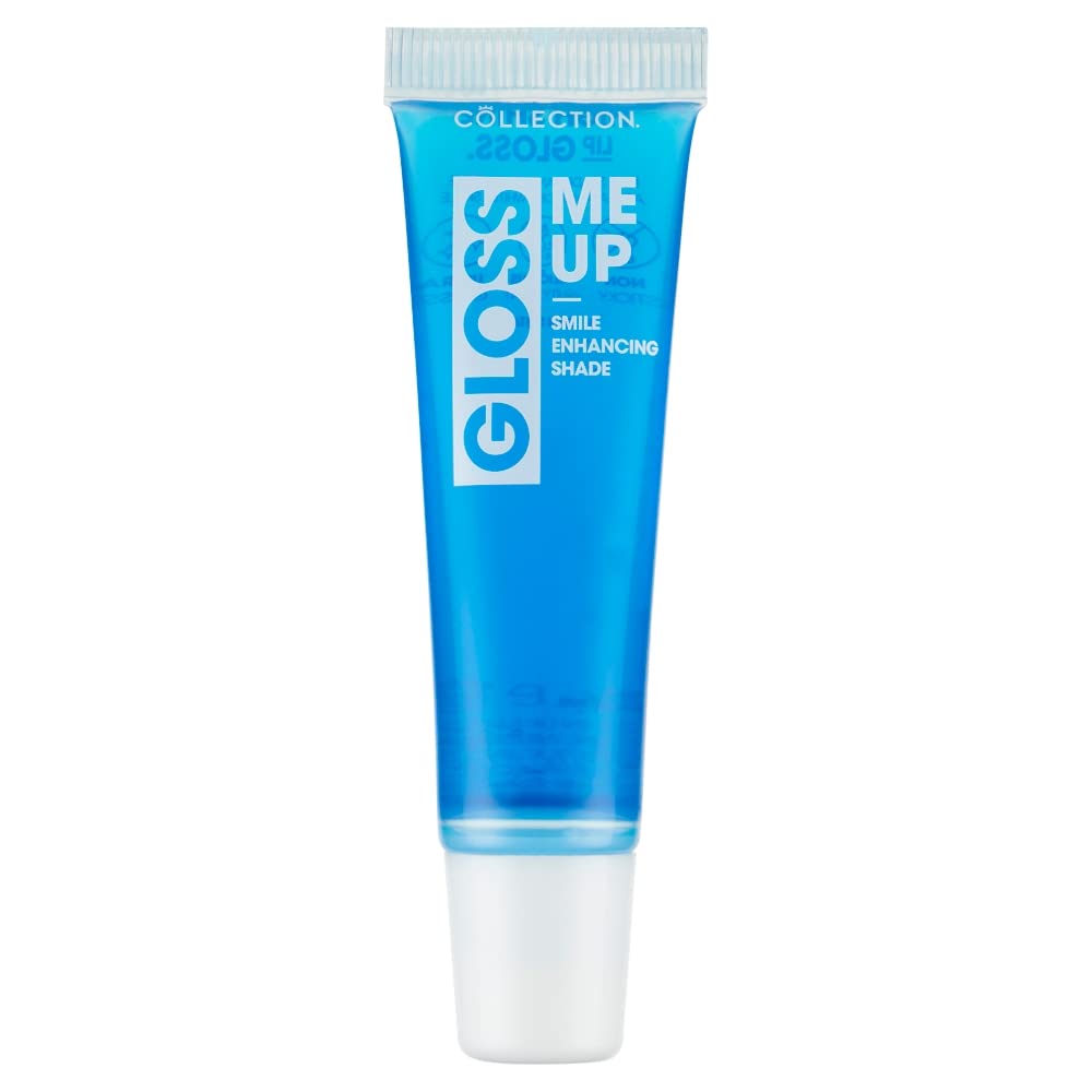 Collection Cosmetics Plumping, High-Shine, Non-Sticky, Plump Me Up Scented Lip Gloss, 10ml, Clear, Peppermint Halalzen