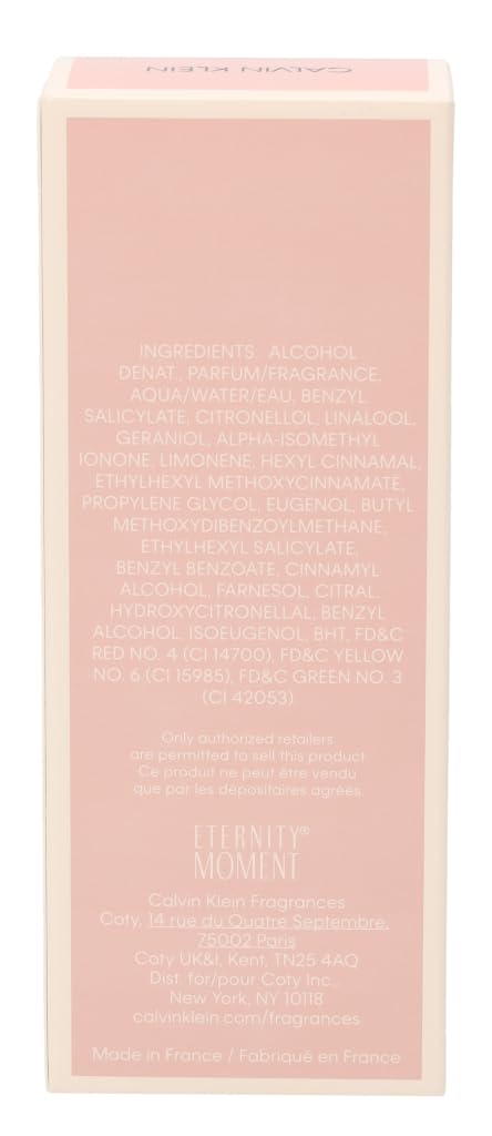 Calvin Klein Eternity Moment Eau de Parfum Spray for Women Halalzen