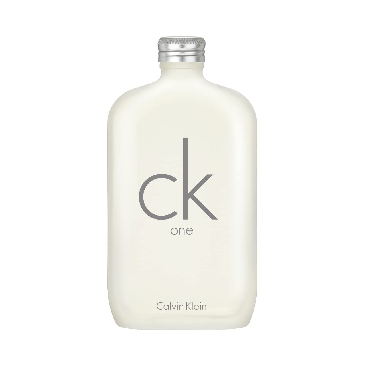 Calvin Klein CK One Eau de Toilette – Parfum unisexe agrumes – Avec des notes de thé vert, bergamote, cardamome, violette et ambre – Parfums de luxe unisexes – Parfum longue durée