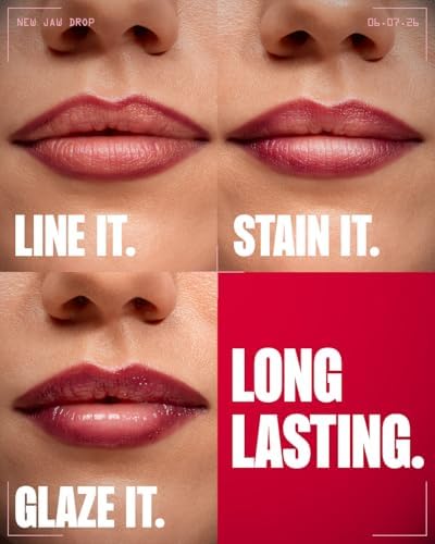 MCoBeauty Lip Duo - Lip Stain & Sculpt Dusty Rose & Ultra Shine Lip Glaze You-Bae - Matte Stain, Define & High-Shine Gloss Halalzen