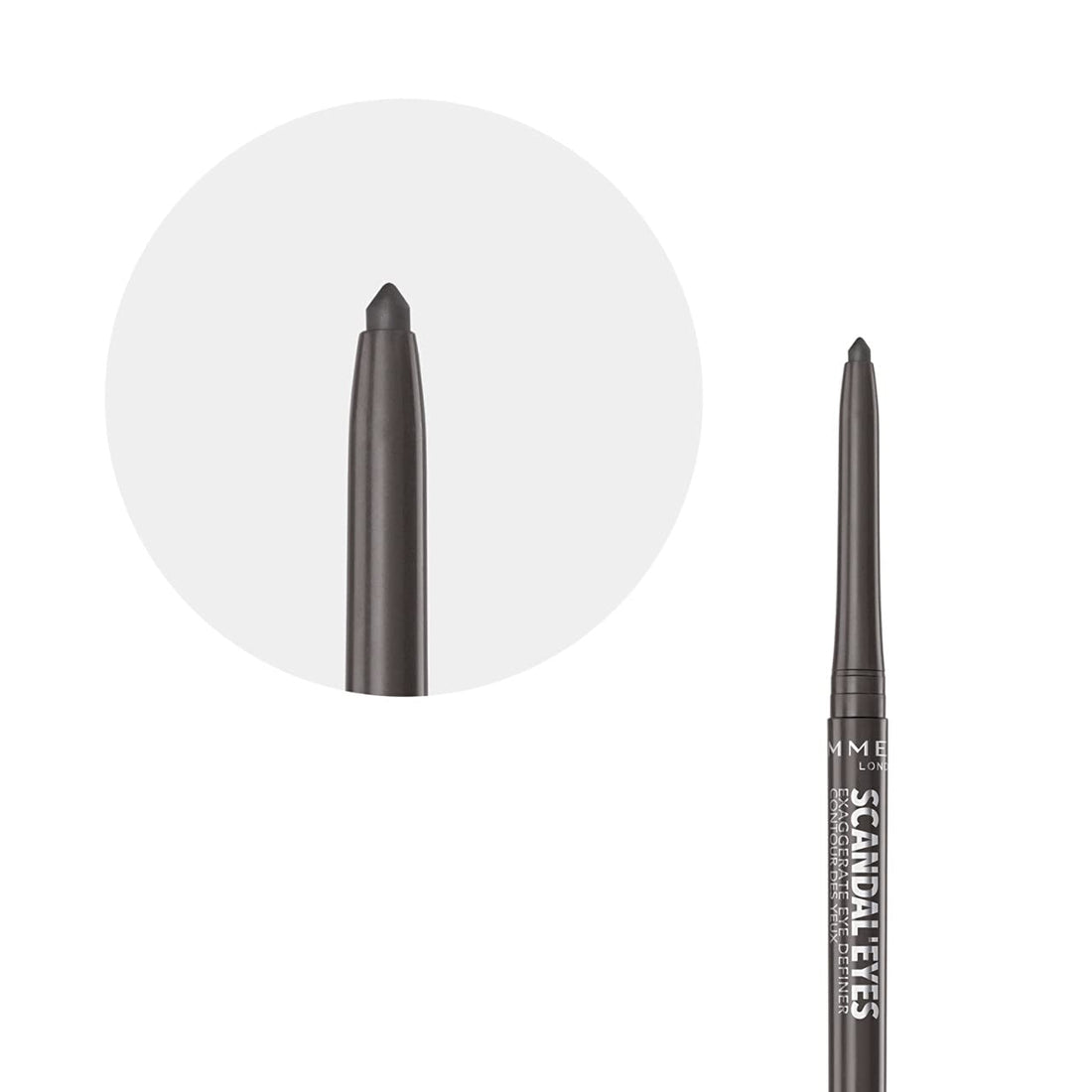 Rimmel London Scandaleyes Exaggerate Eye Definer, 001 Intense Black, 0.35g Halalzen