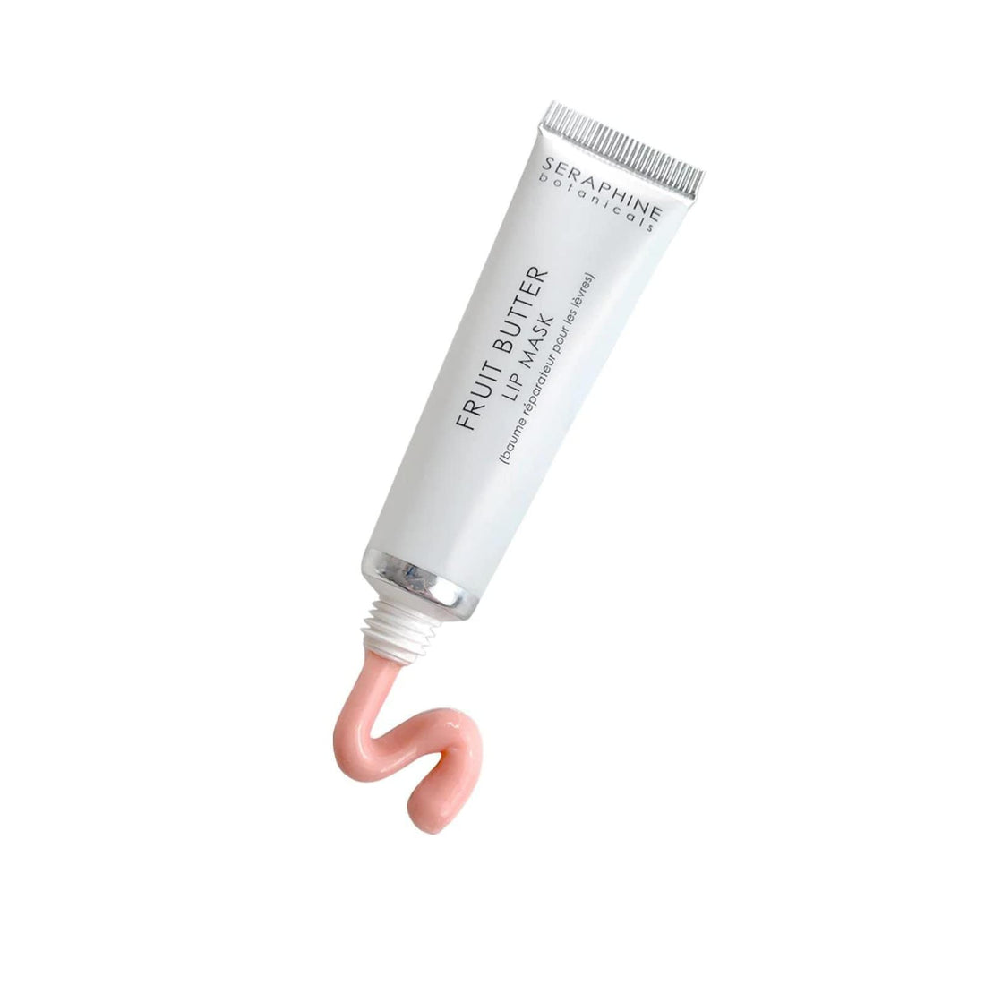 Seraphine Botanicals Fruit Butter Restorative Lip Mask Overnight Gel Balm Repair Dry, Chapped Lips Instant Hydration, Softness & Elasticity with Shea Butter & Apricot Kernel Oil Dewy Finish 0.51oz Halalzen