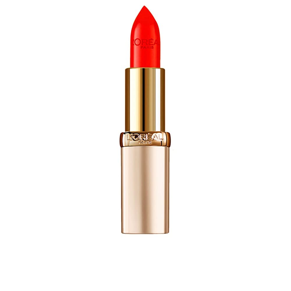 L'Oréal Paris Color Riche Satin Smooth Lipstick, Moisturising Pure Pigment Lip Colour, With Omega 3 & Vitamin E, Ultra Creamy Formula, Shade: 107 Seine Sunset Halalzen