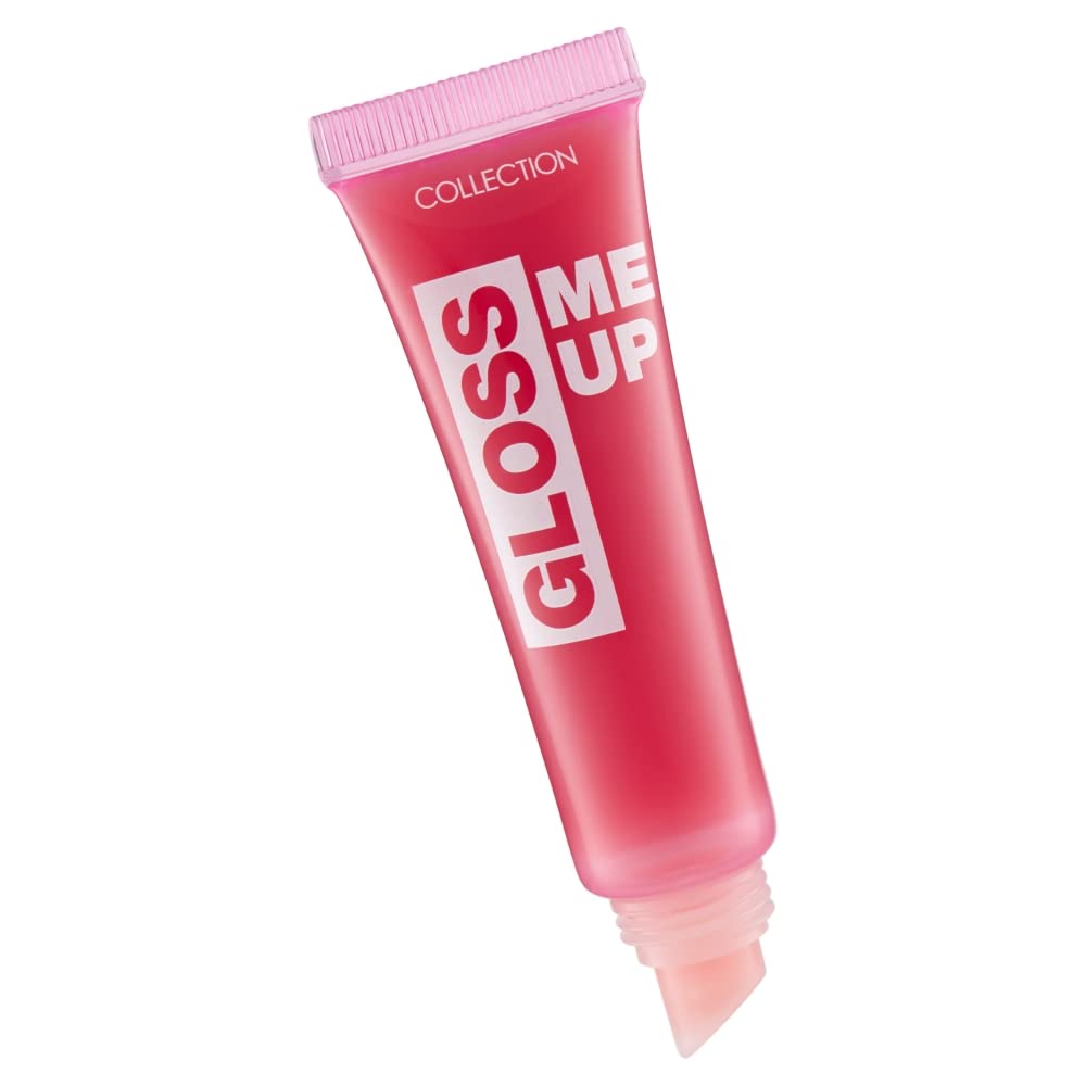 Collection Cosmetics Plumping, High-Shine, Non-Sticky, Plump Me Up Scented Lip Gloss, 10ml, Clear, Peppermint Halalzen