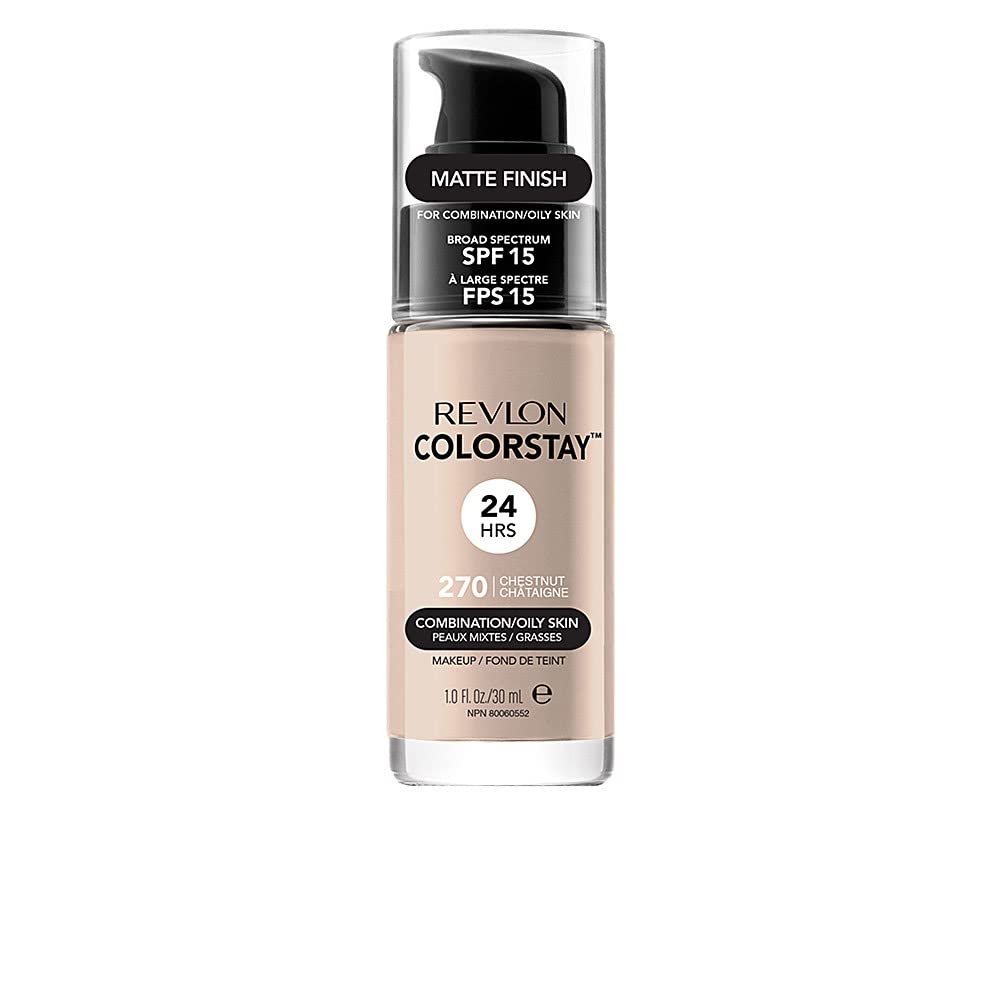 Revlon Colorstay Liquid Foundation Makeup for Combination/Oily Skin SPF15 Medium to Full Coverage (30ml) Matte Finish, Buff (150) Unisex Halalzen