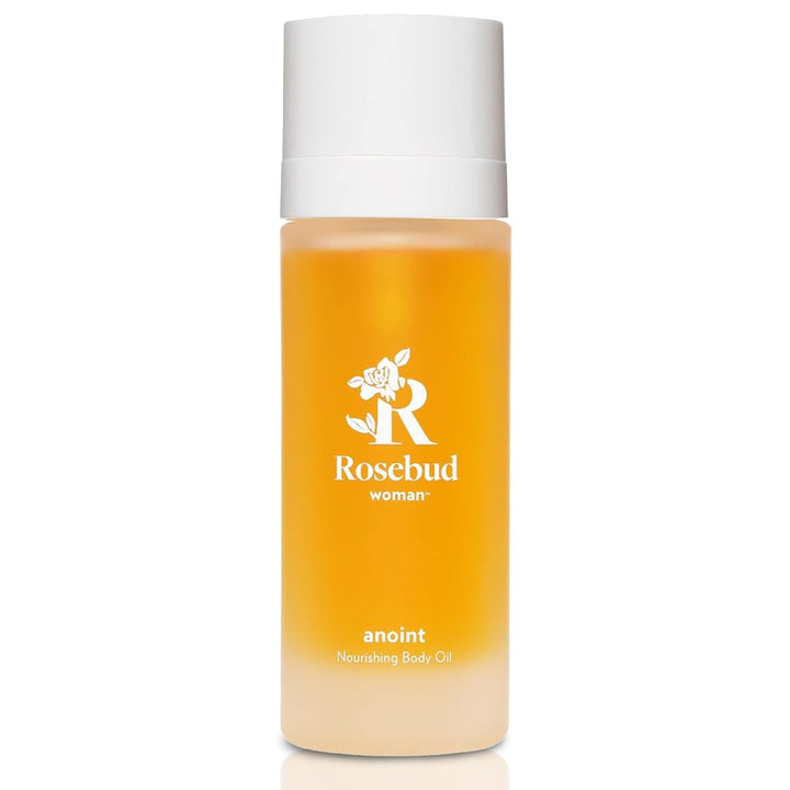 Rosebud Woman Anoint All-Body Oil for Scars & Stretch Marks, Skin Resilience, Lightweight Non-Greasy Natural Moisturizing Stretch Mark & Scar Oil with Schisandra & Centella, 100 ML