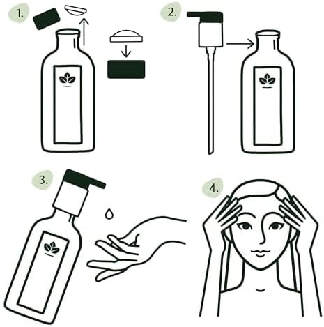 Nature Spell Hair Growth Duo with Rosemary & Batana Oils, Pre-Diluted Oil Set to Stimulate Growth & Strengthen Dry Strands, with Applicator & Pump, For All Hair Types, Vegan