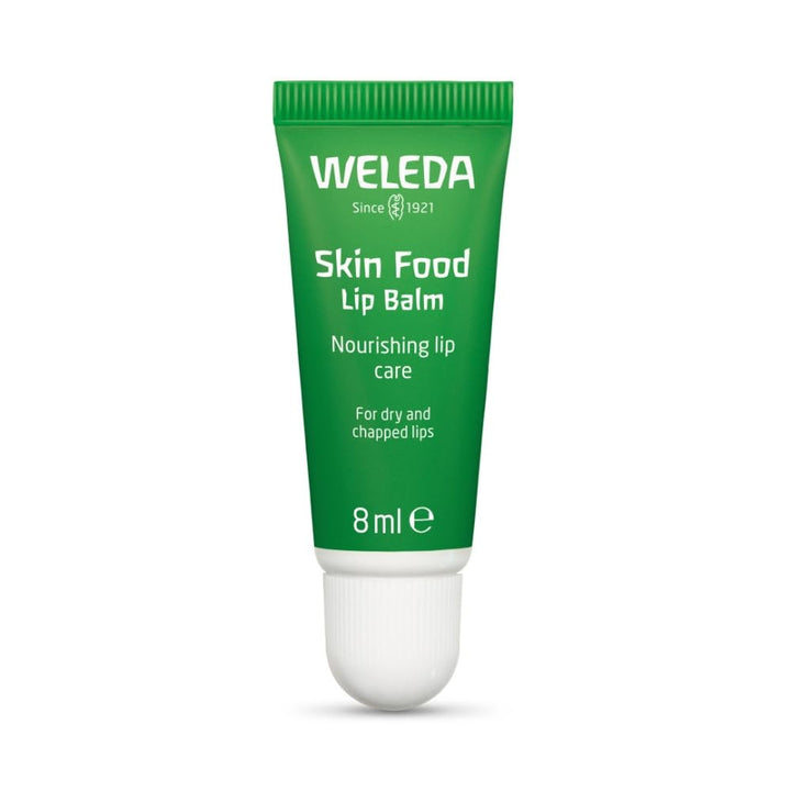 Weleda Skin Food Lip Balm, Very Dry & Chapped Lips, Natural Oils, Intensive Nourishment, For Men & Women, 100% Certified Natural, Travel Size, Organic, Vegetarian, 8ml Halalzen