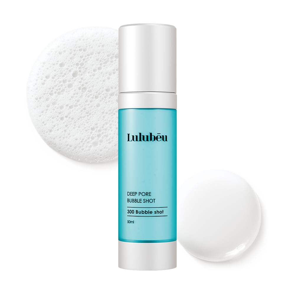 Deep Pore Bubble Shot Ampoule, K-Beauty Deep Pore Prep Serum with Crystal Spicule, PDRN & Azulene, 300-Shot Spicule System for Smoother, Clear-Looking Skin Halalzen