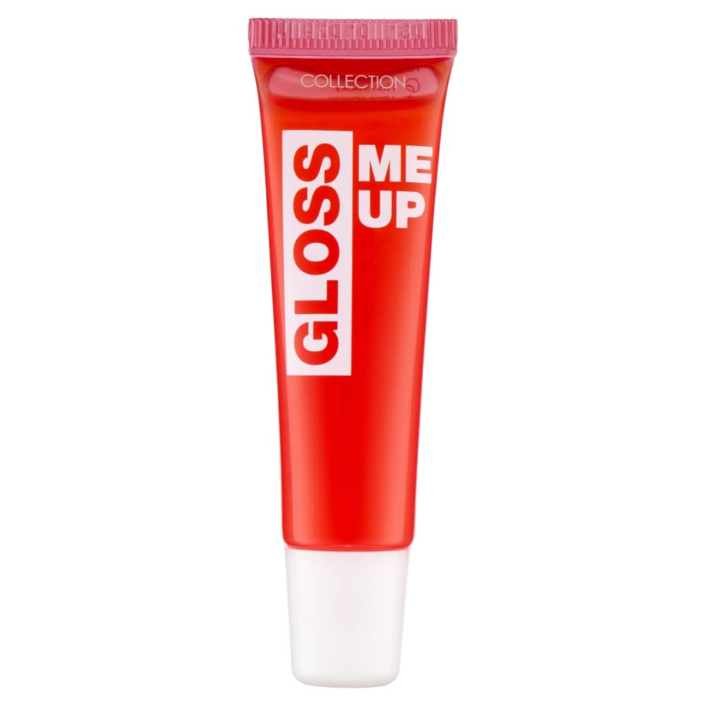 Collection Cosmetics Plumping, High-Shine, Non-Sticky, Plump Me Up Scented Lip Gloss, 10ml, Clear, Peppermint Halalzen
