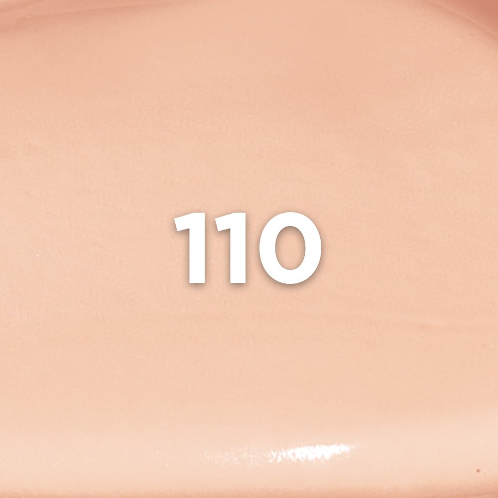L'Oréal Paris Liquid Foundation, Full Coverage, Lasting Wear, Hydrating, Water & Transfer-Proof, Lightweight, Fresh, Dewy & Glowing Skin, 110 Vanilla Rose Halalzen