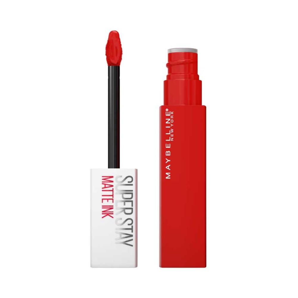 Maybelline Super Stay Matte Ink Liquid Lipstick Makeup, Long Lasting High Impact Color, Up to 16H Wear, Mover, Brown, 1 Count, Packaging May Vary