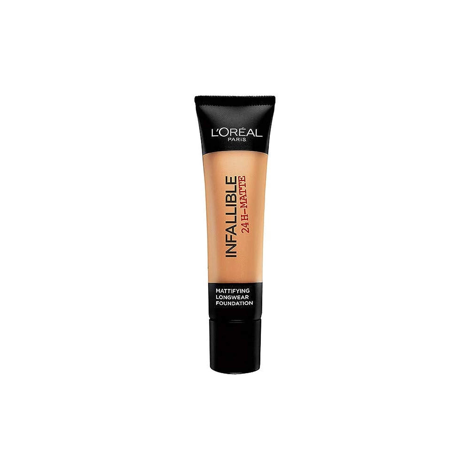 L'Oreal Paris Cover Liquid Foundation, With 4% Niacinamide, Long Lasting, Natural Finish, Available in 20 Shades, SPF 25, Infallible 32H Matte Cover, Shade 110, 30ml Halalzen