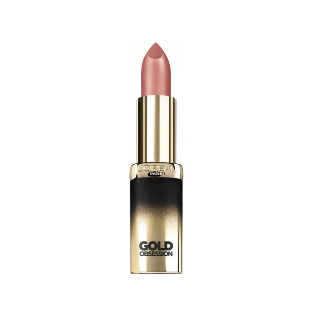 L'Oréal Paris Color Riche Satin Smooth Lipstick, Moisturising Pure Pigment Lip Colour, With Omega 3 & Vitamin E, Ultra Creamy Formula, Shade: 107 Seine Sunset Halalzen