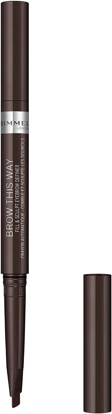 Rimmel London Brow This Way Fill & Sculpt Eyebrow Definer, Pack of 1