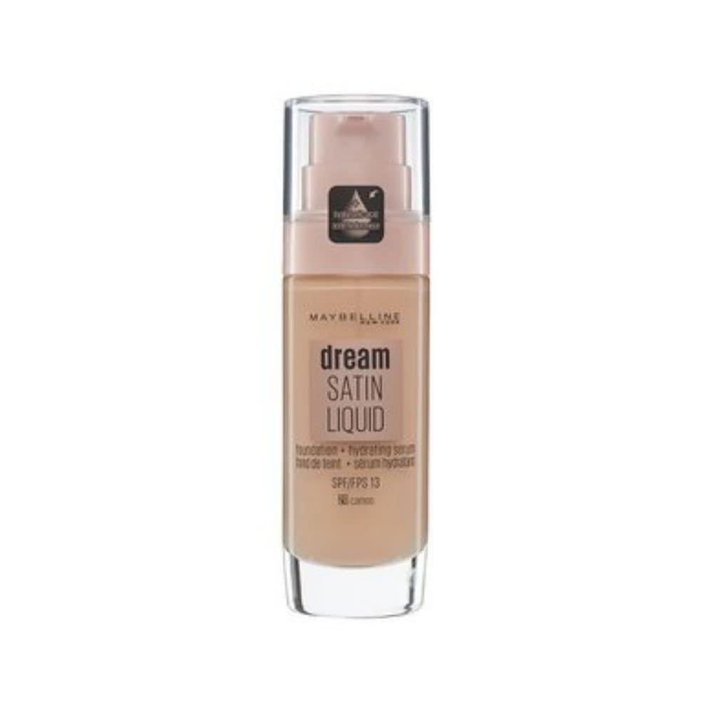 Maybelline Foundation, Dream Radiant Liquid Hydrating Foundation with Hyaluronic Acid and Collagen - Lightweight, Medium Coverage Up to 12 Hour Hydration, 30 Sand Halalzen