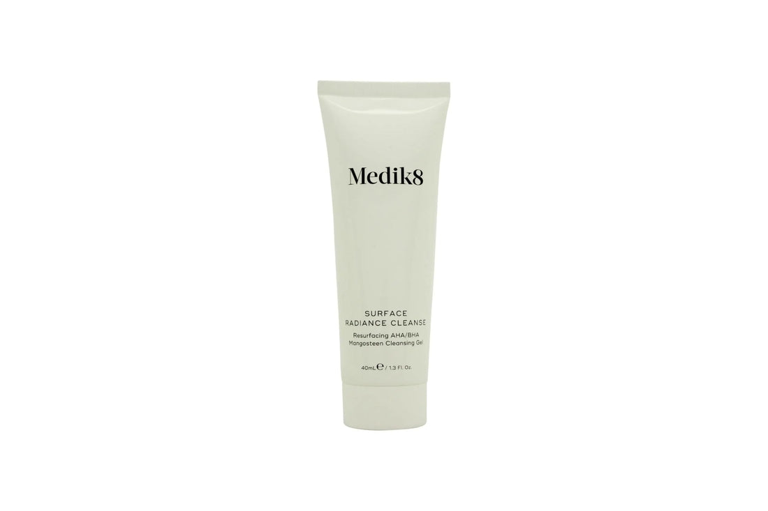 Medik8 Surface Radiance Cleanse - Resurfacing AHA/BHA Mangosteen Cleansing Gel - Salicylic Acid Cleanser - All Skin Types - 150ml