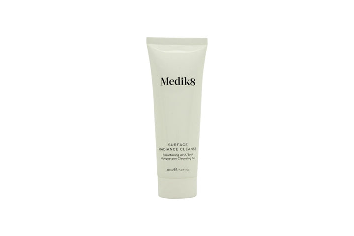 Medik8 Surface Radiance Cleanse - Resurfacing AHA/BHA Mangosteen Cleansing Gel - Salicylic Acid Cleanser - All Skin Types - 150ml
