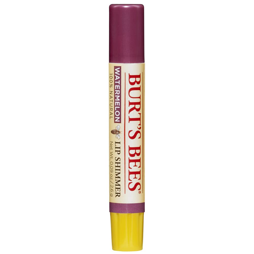 Burt's Bees Lip Balm Pomegranate, Moisturising Lip Balm With Beeswax & Vitamin E, 100% Natural Origin, 4.25g Halalzen