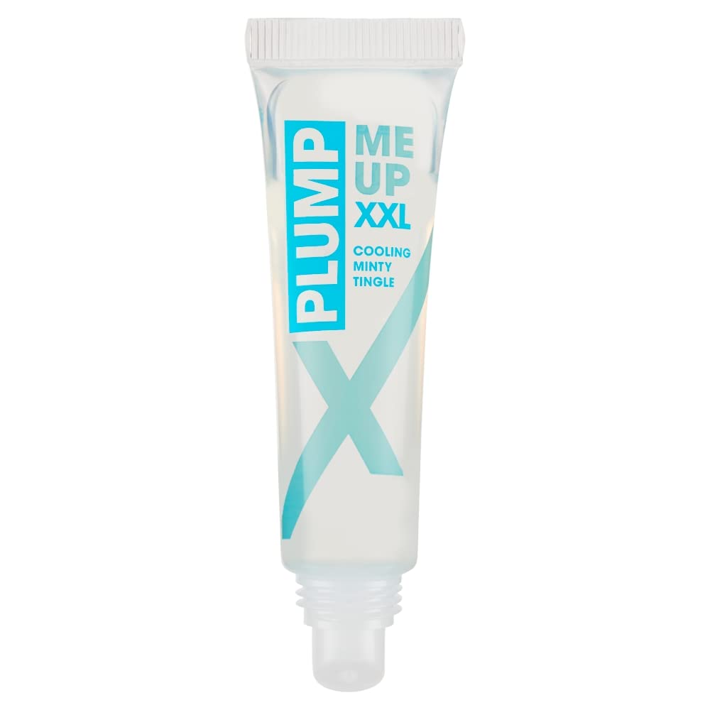 Collection Cosmetics Plumping, High-Shine, Non-Sticky, Plump Me Up Scented Lip Gloss, 10ml, Clear, Peppermint Halalzen
