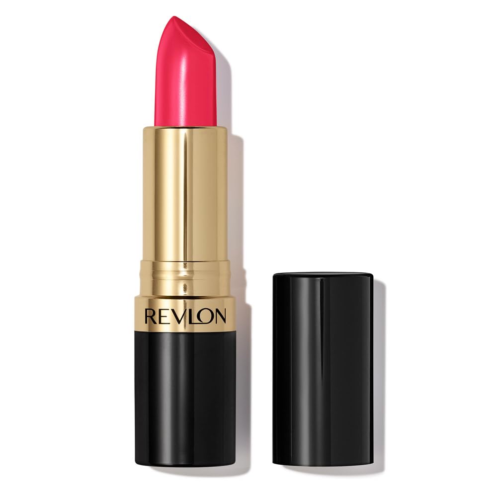 Revlon Super Lustrous Lipstick, Creamy Formula For Soft, Fuller-Looking Lips, Moisturized Feel, 764 On the Mauve, 0.15 oz