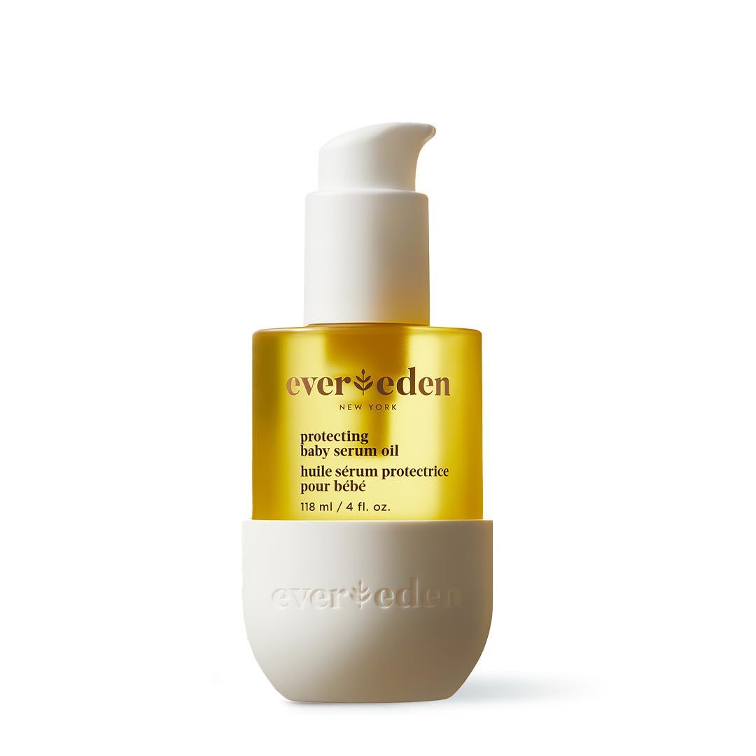 Evereden Soothing Baby Massage Oil 10.1 fl oz. | Clean Baby Care | Non-toxic and Fragrance Free | Clean Ingredients Halalzen