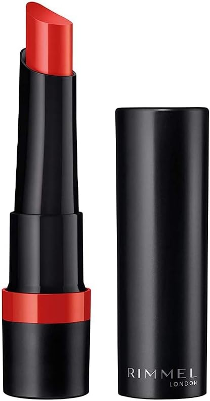 Rimmel London Lasting Finish Extreme Lipstick - 610 Lit For Women 0.08 oz Lipstick Halalzen