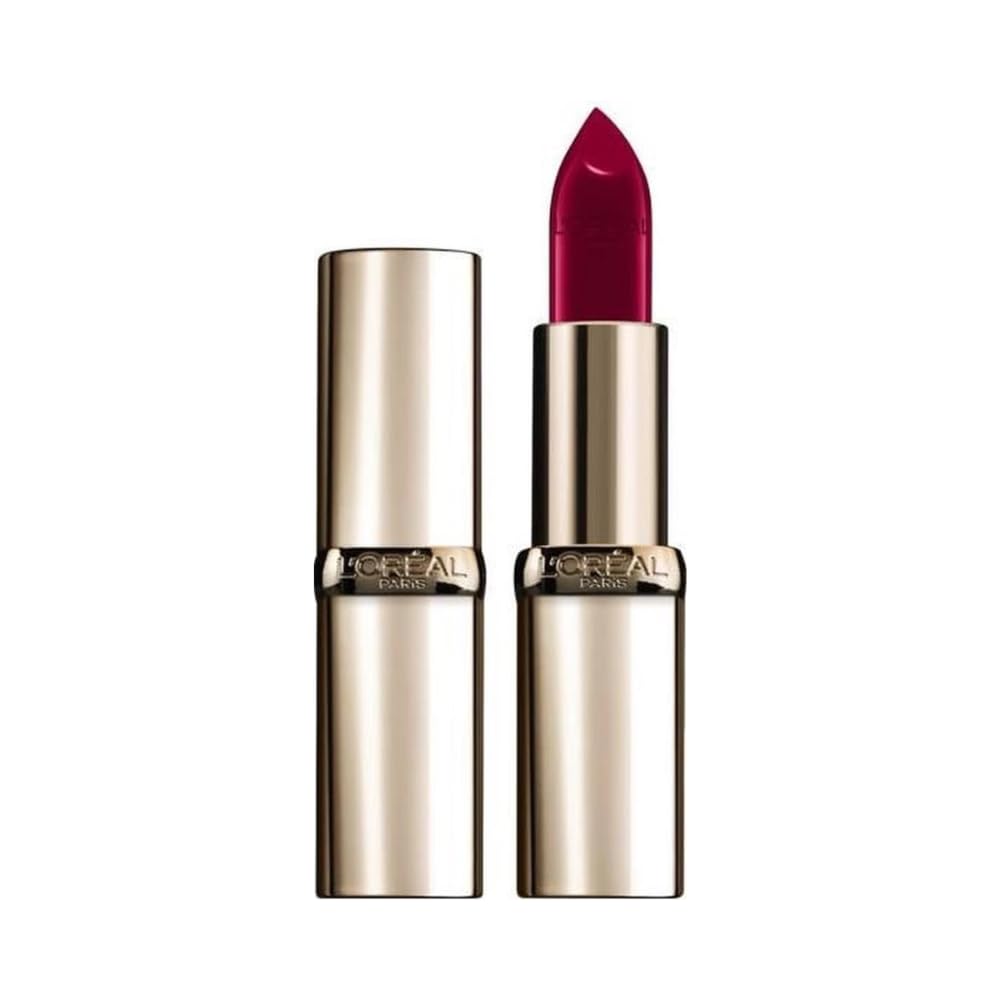 L'Oréal Paris Color Riche Satin Smooth Lipstick, Moisturising Pure Pigment Lip Colour, With Omega 3 & Vitamin E, Ultra Creamy Formula, Shade: 107 Seine Sunset Halalzen