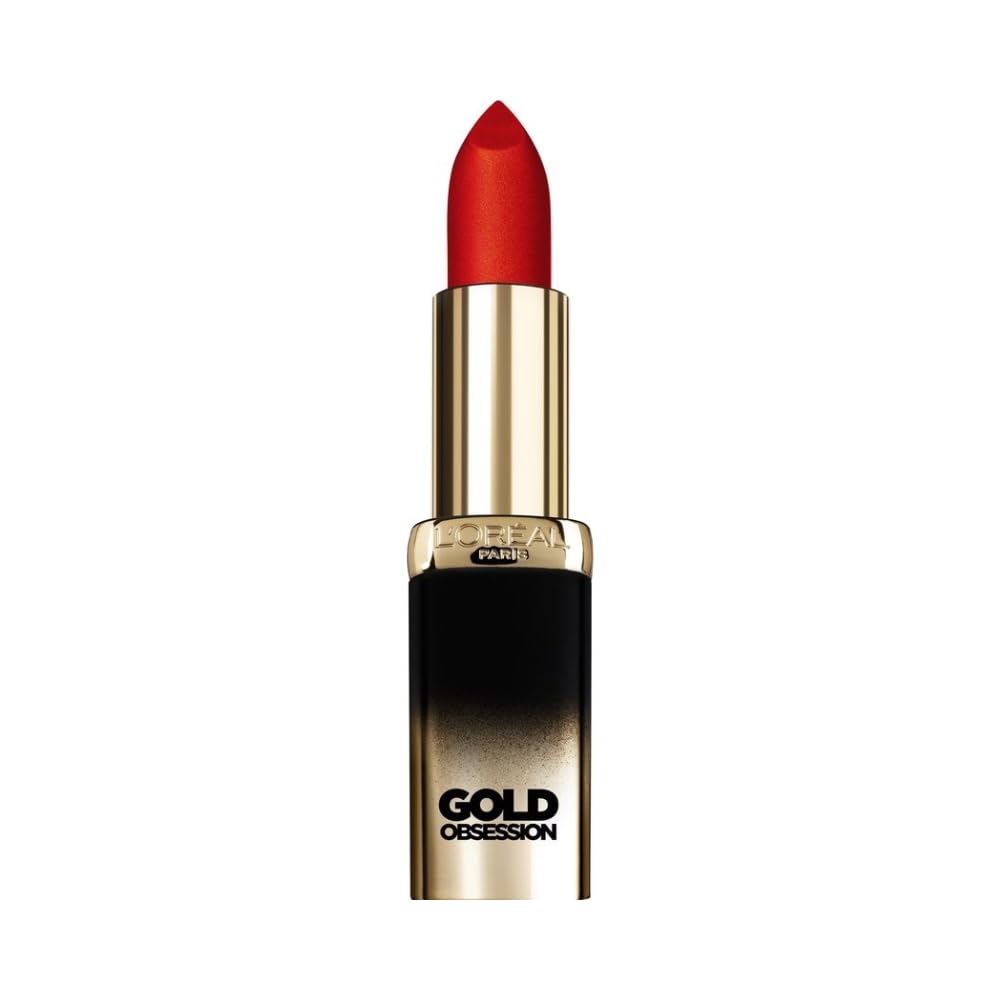 L'Oréal Paris Color Riche Satin Smooth Lipstick, Moisturising Pure Pigment Lip Colour, With Omega 3 & Vitamin E, Ultra Creamy Formula, Shade: 107 Seine Sunset Halalzen