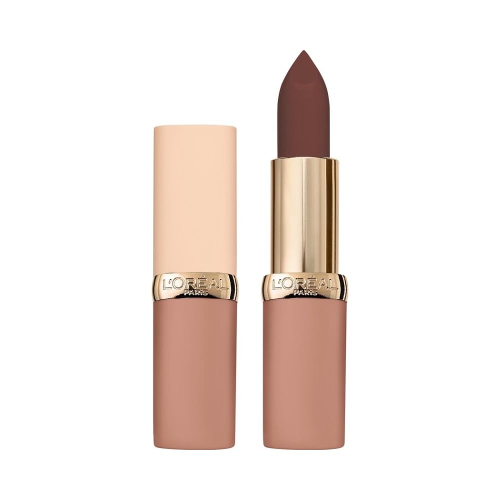 L'Oréal Paris Color Riche Satin Smooth Lipstick, Moisturising Pure Pigment Lip Colour, With Omega 3 & Vitamin E, Ultra Creamy Formula, Shade: 107 Seine Sunset Halalzen