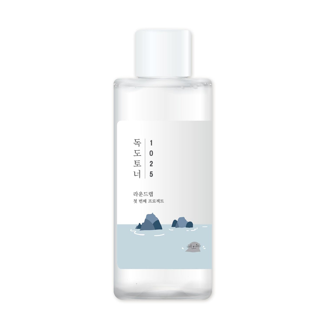 ROUND LAB 1025 Dokdo Toner (200ml), Oil Control and Reduces Excess Sebum, Gentle Exfoliating Facial Toner, Deep Sea Water for Moisturization, Soft Finish Without Stickiness, Korean Skin Care