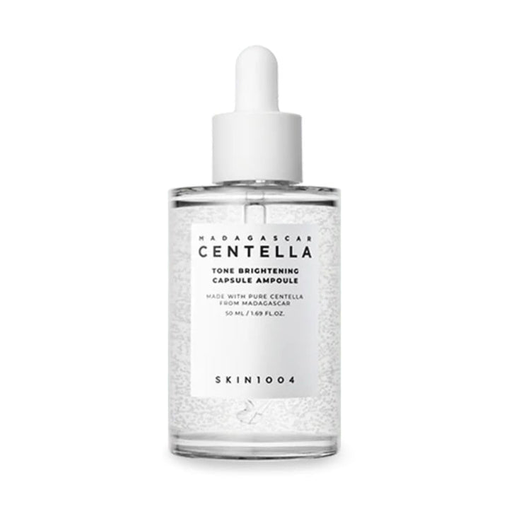 SKIN1004 Tone Balancing Capsule Ampoule, Niacinamide & Centella Serum for Face, Korean Hydrating Facial Serum for Unevne Skin Tone with Tranexamic Acid, Korean Skin Care, 3.38 fl.oz / 100ml Halalzen