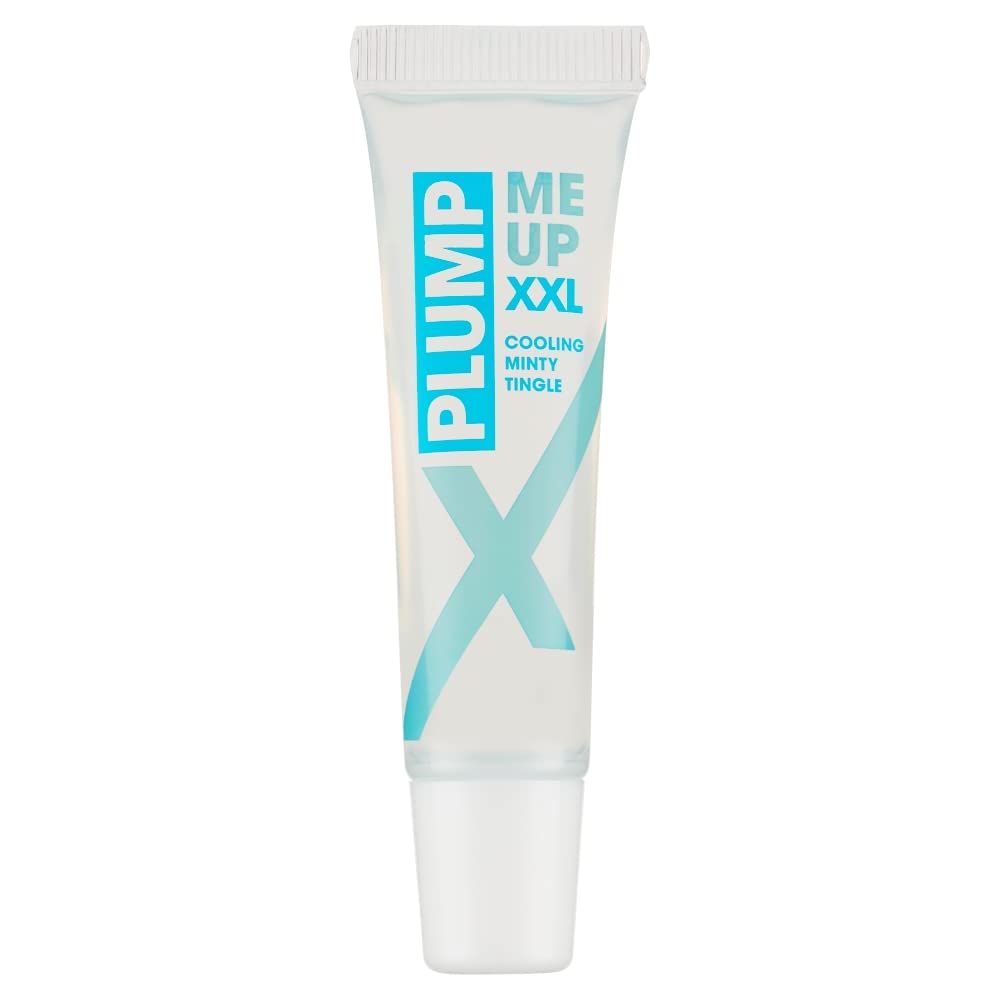 Collection Cosmetics Plumping, High-Shine, Non-Sticky, Plump Me Up Scented Lip Gloss, 10ml, Clear, Peppermint Halalzen