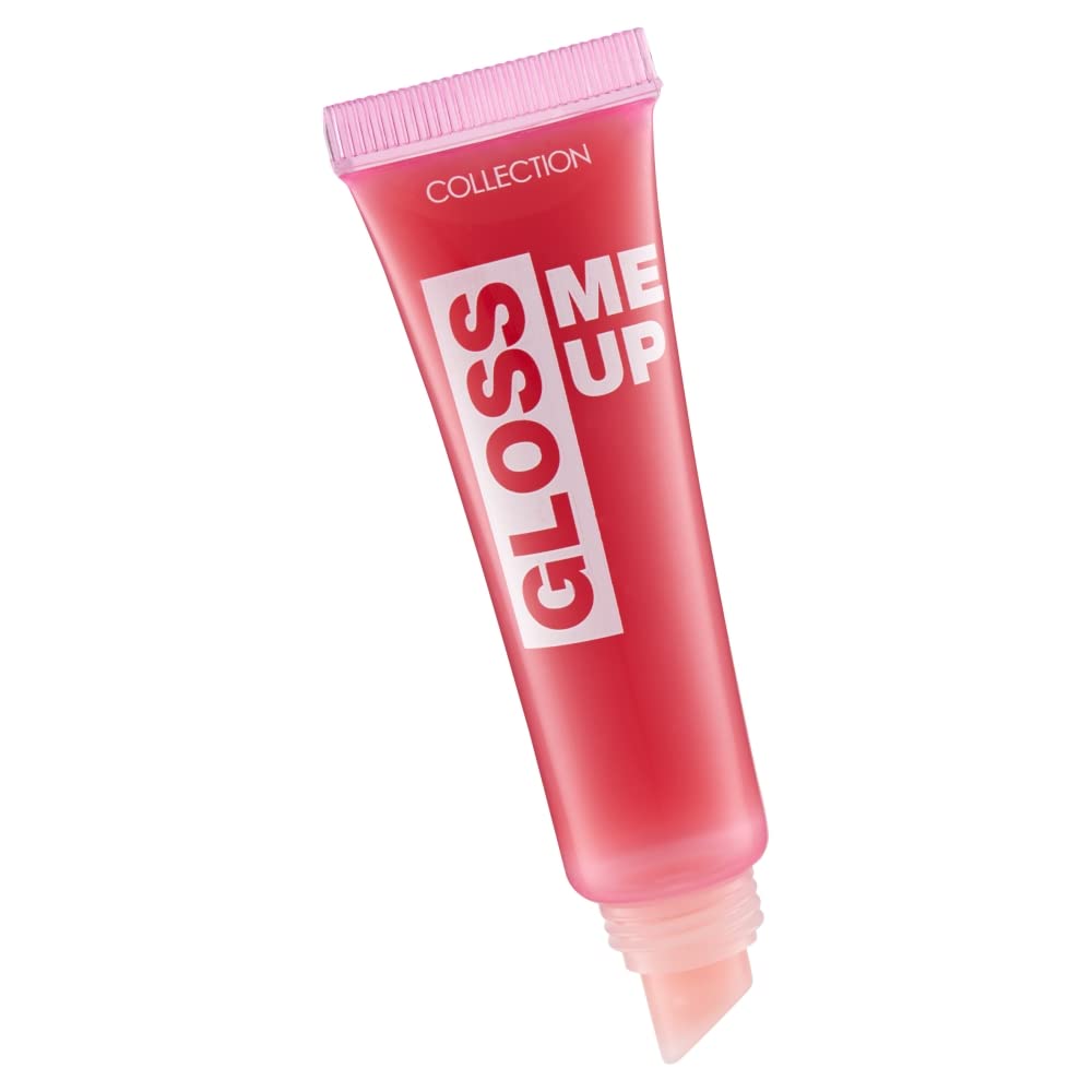 Collection Cosmetics Plumping, High-Shine, Non-Sticky, Plump Me Up Scented Lip Gloss, 10ml, Clear, Peppermint Halalzen