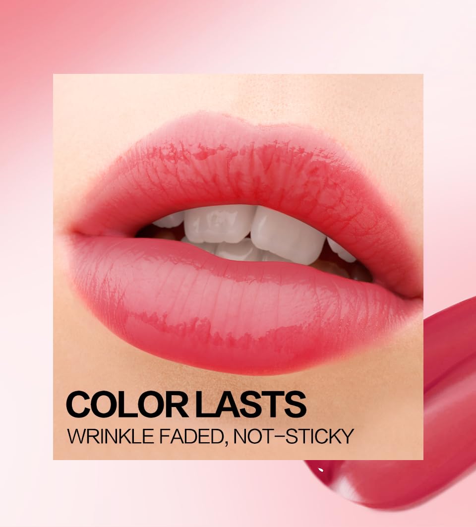 LANGMANNI 12Pcs Lip gloss Collection Makeup Set,Shiny Smooth Soft Liquid Lip Glosses Lip Stain With Rich Varied Colors For Girls And Women Makeup(Color-A) Halalzen