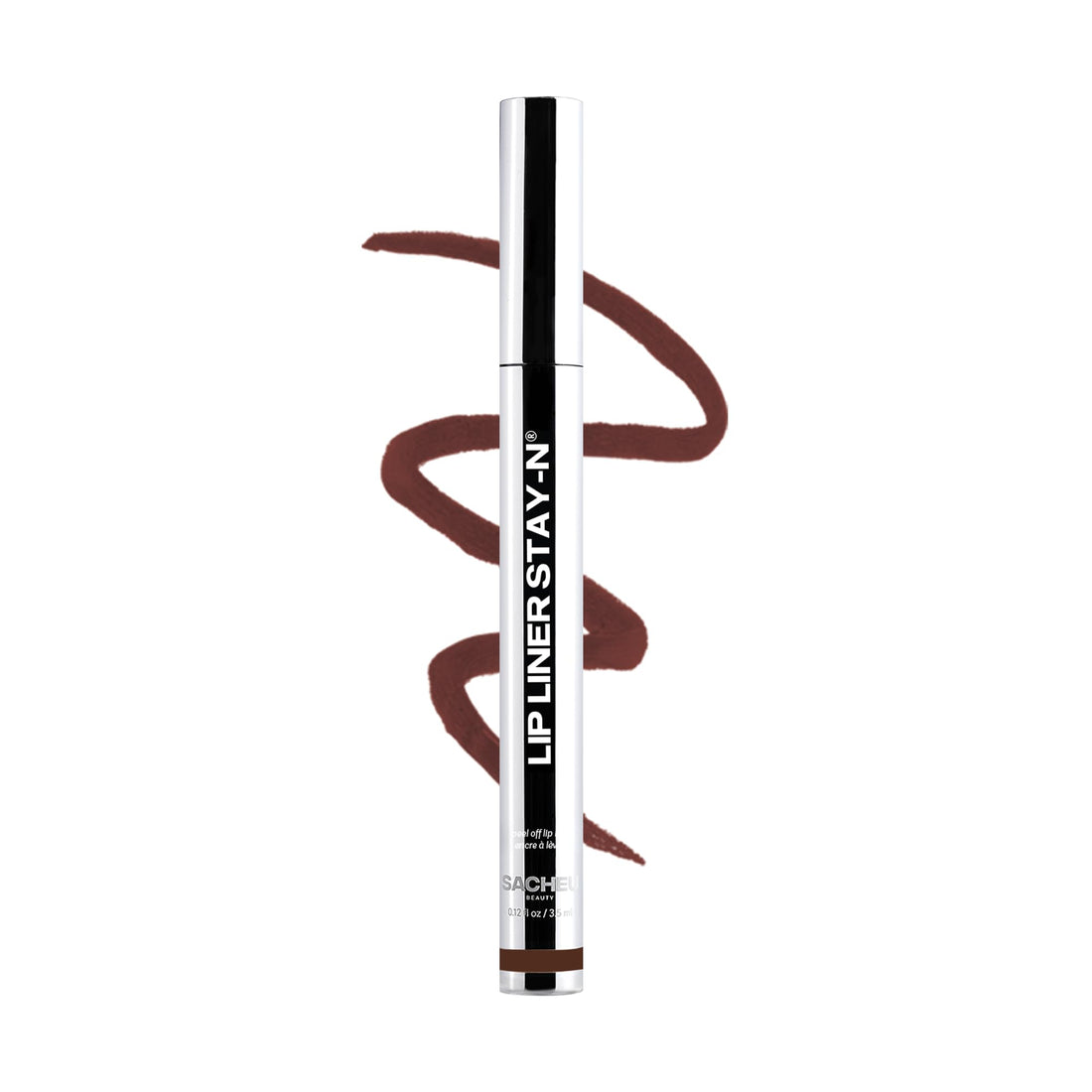 Sacheu Lip Liner STAY-N Peel Off Lip Stain - Long Lasting Waterproof Lip Tint with Hyaluronic Acid & Vitamin E – Transfer Proof Matte Finish, Vegan & Cruelty-Free (Deep Bundle) Halalzen