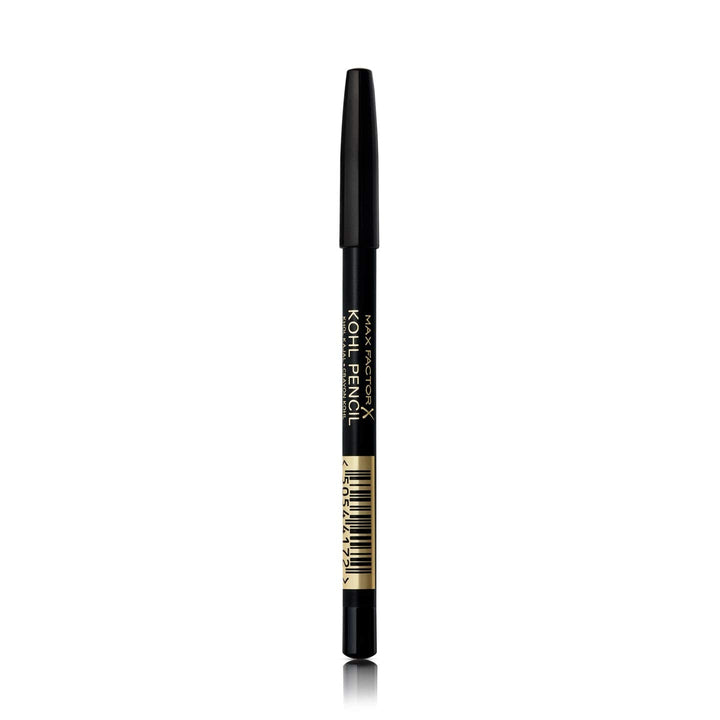 Max Factor Kohl Pencil Eyeliner, 20 Black, Easy to Blend Formula, Perfect for Smokey Eyes Make-up, 4 g Halalzen