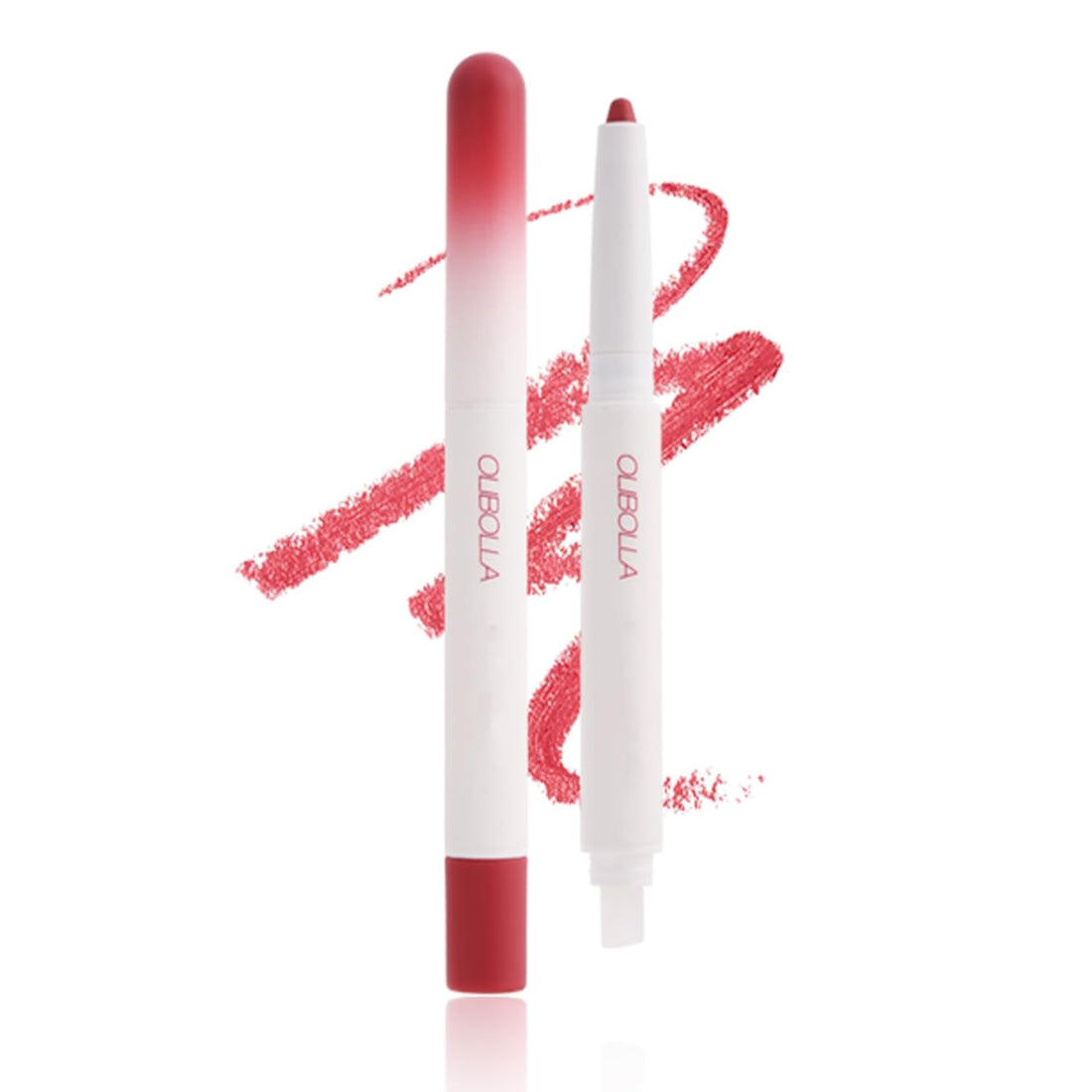 3PCS Matte Liquid Lipstick Lip Gloss & Liner Set - All-IN-One Lip Kit, Velvety Nude Color, Waterproof Make Up Set (# 03) Halalzen