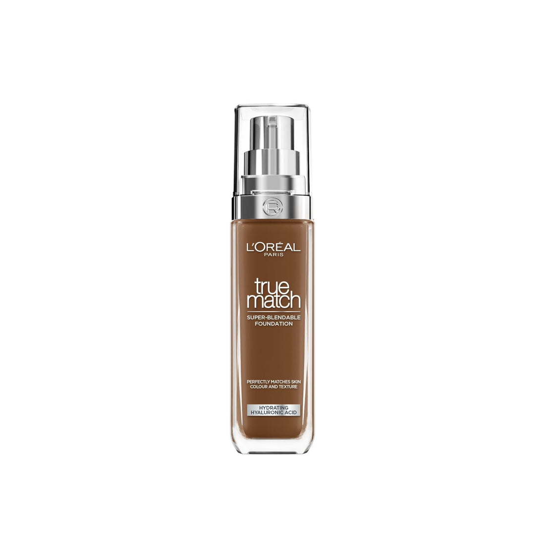 L'Oréal Paris Foundation for Face, Skincare Infused with Hyaluronic Acid, True Match Hydrating Liquid Foundation for All Skin Tones, SPF 16, 1N Ivory, 30 ml Halalzen