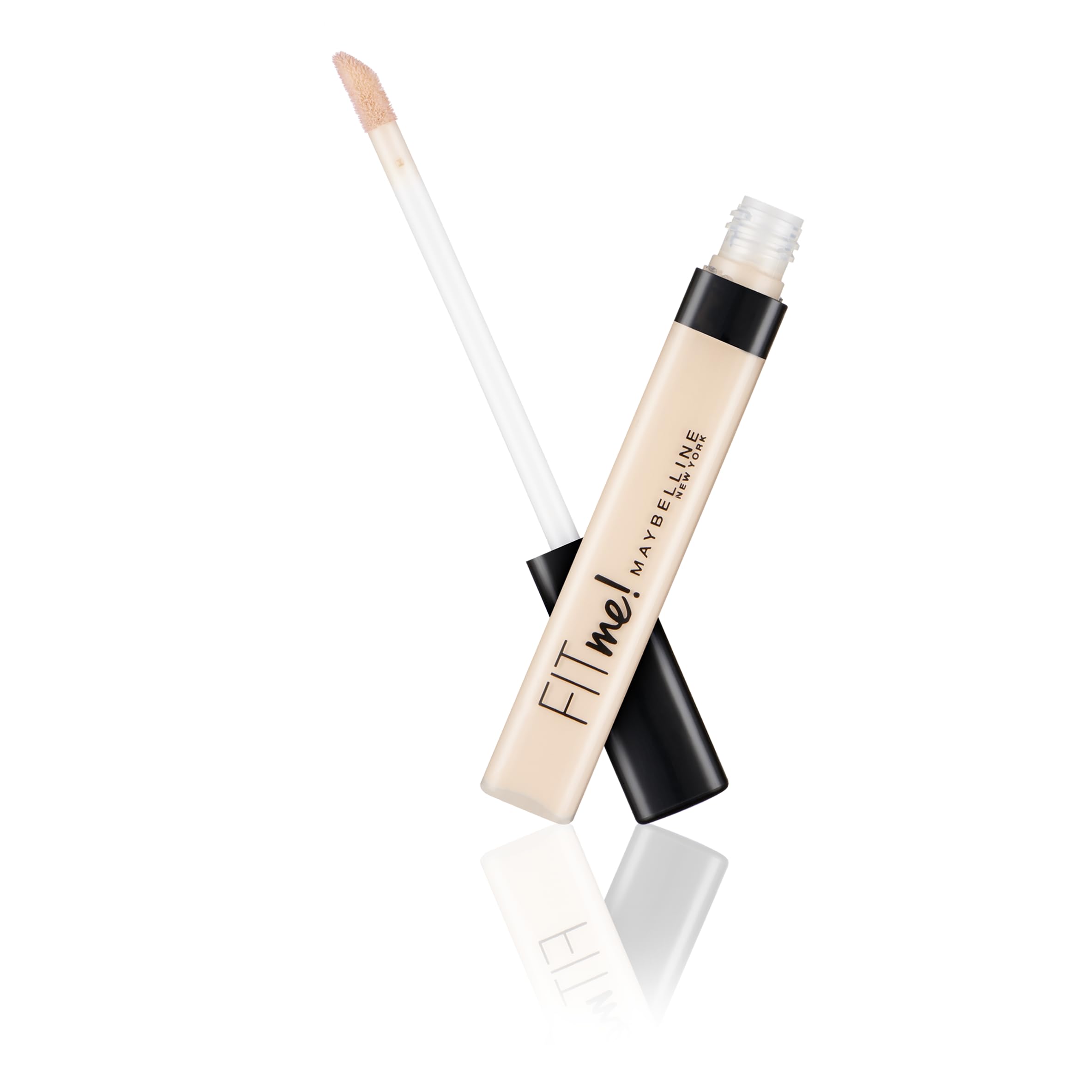 Maybelline Concealer, Fit Me! Full Coverage Concealer for Face, Oil Free, Delivers Even Complexion, Non-Comedogenic, Matte & Poreless Ultra Blendable, Shade: 15 Fair Halalzen