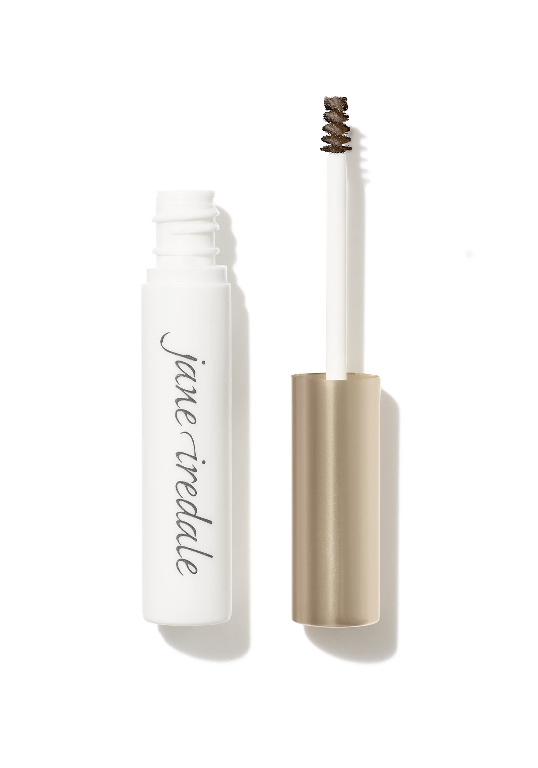 jane iredale PureBrow Brow Gel, Creamy Gel Adds Flexible Hold to Groom, Shape, & Visibly Thicken with Micro-Spoolie Brush for Targeted Application