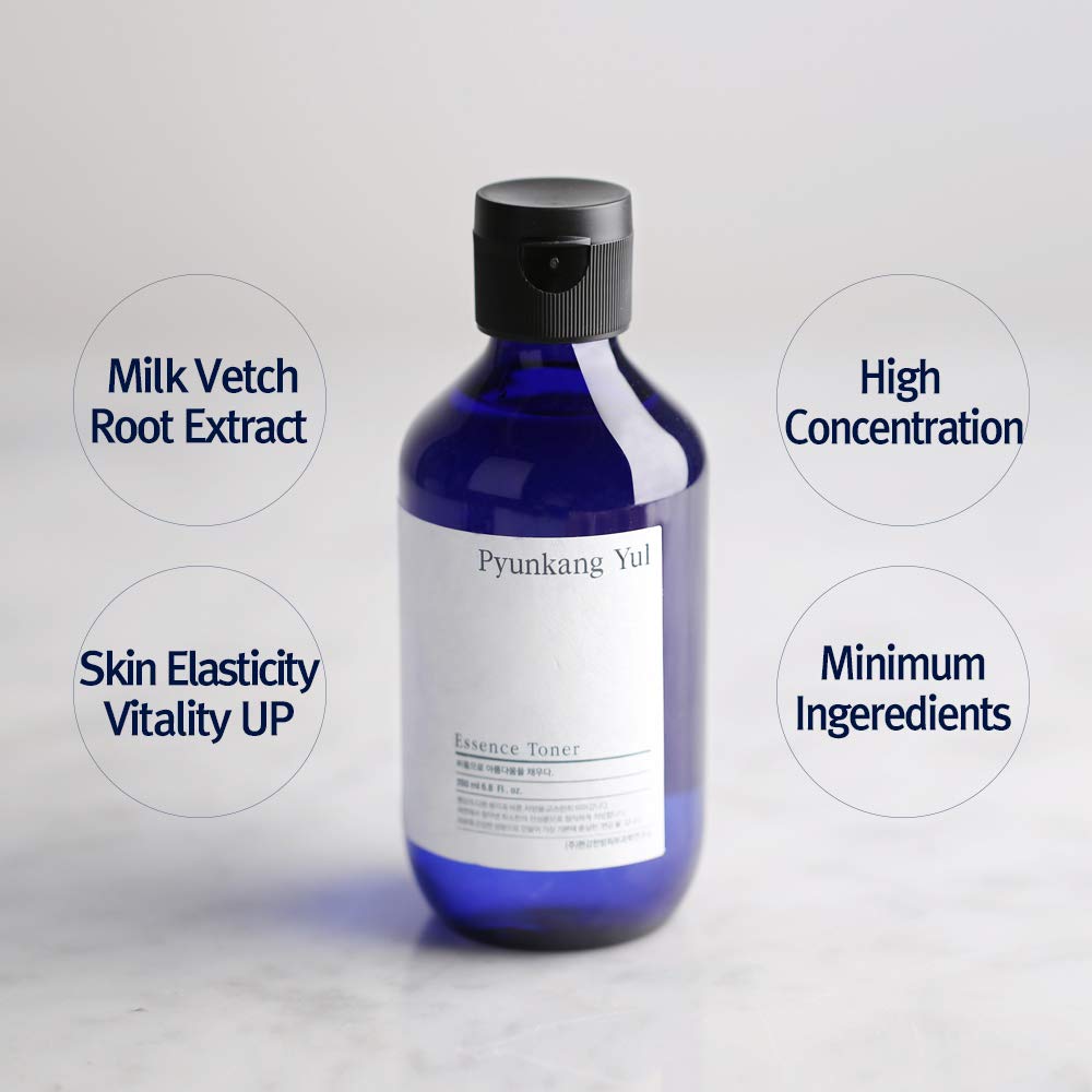 Pyunkang Yul PKY Essence Toner for Barrier Rebuilding, Highly Concentrated Essence Facial Toner, Minimal Ingredients, Zero-Irritation, Korean Skincare (6.8 Fl. Oz, 200ml)