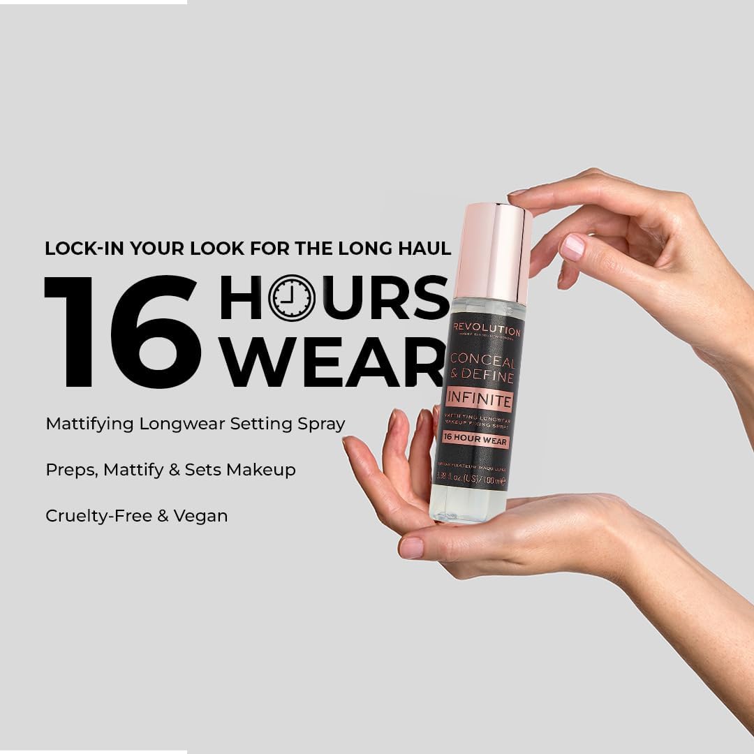 Revolution Beauty London Infinite Fixing Spray Halalzen