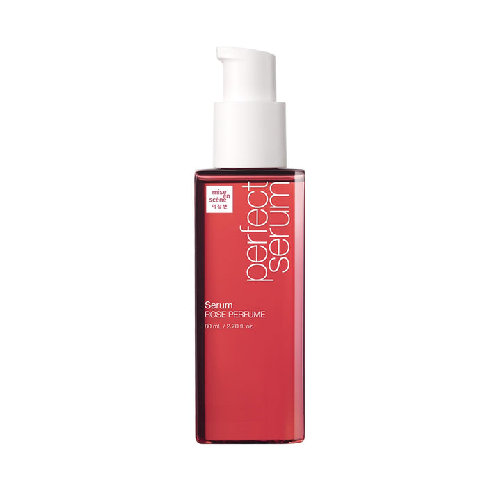 Mise En Scene Perfect Serum Original - Heat Protectant Hair Oil for Frizzy & Dry | Argan Oil | Visibly Smooths & Softens | Add Shine All Hair Types | Damage Repair | Fruity Floral Scent, 2.7 Fl Oz. Halalzen