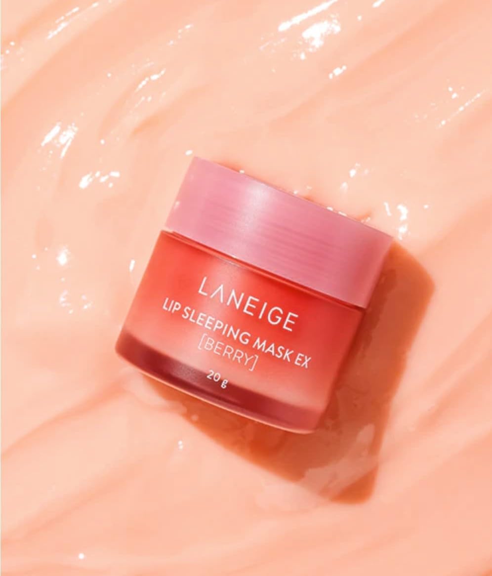 LANEIGE ORIGINAL | Lip sleep mask - Night mask | 20 grams | by BELLA | (RED FRUIT) Halalzen