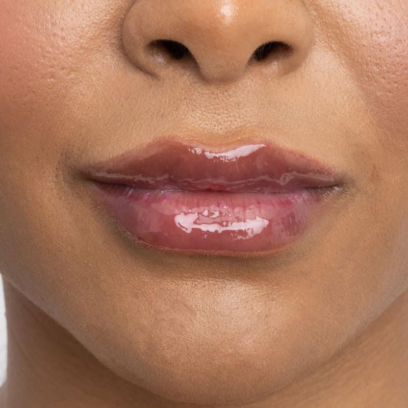MUA Makeup Academy Hydra Juice Peptide Lip Oil, Cherry Kiss, Vegan & Cruelty Free, 7 ml