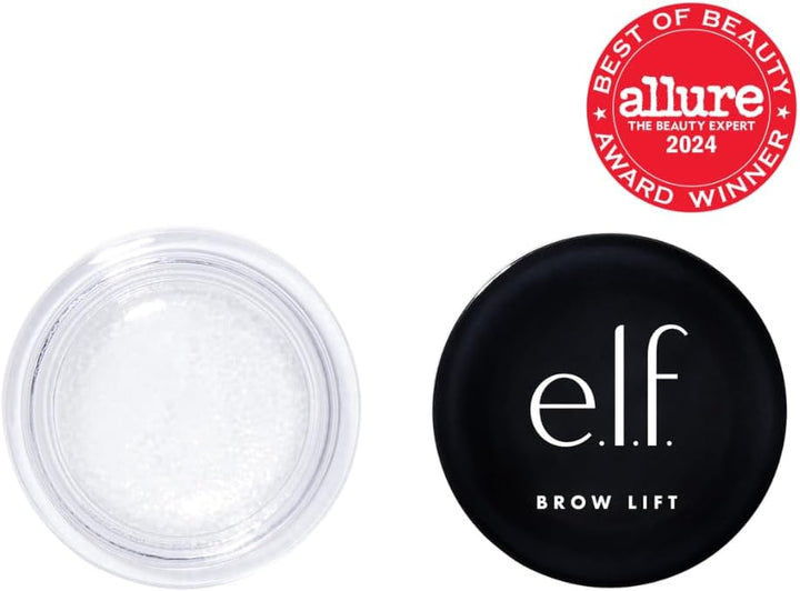 e.l.f. Brow Lift, Clear Eyebrow Shaping Wax For Holding Brows In Place, Creates A Fluffy Feathered Look Halalzen