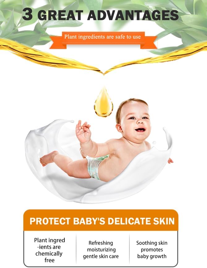 Baby Moisture Lotion - Nutrition for Skin - Hydrating, Moisturize, Clean Skin, Care for baby skin, Fragrance Free, 6.76 Floz, made in korea Halalzen