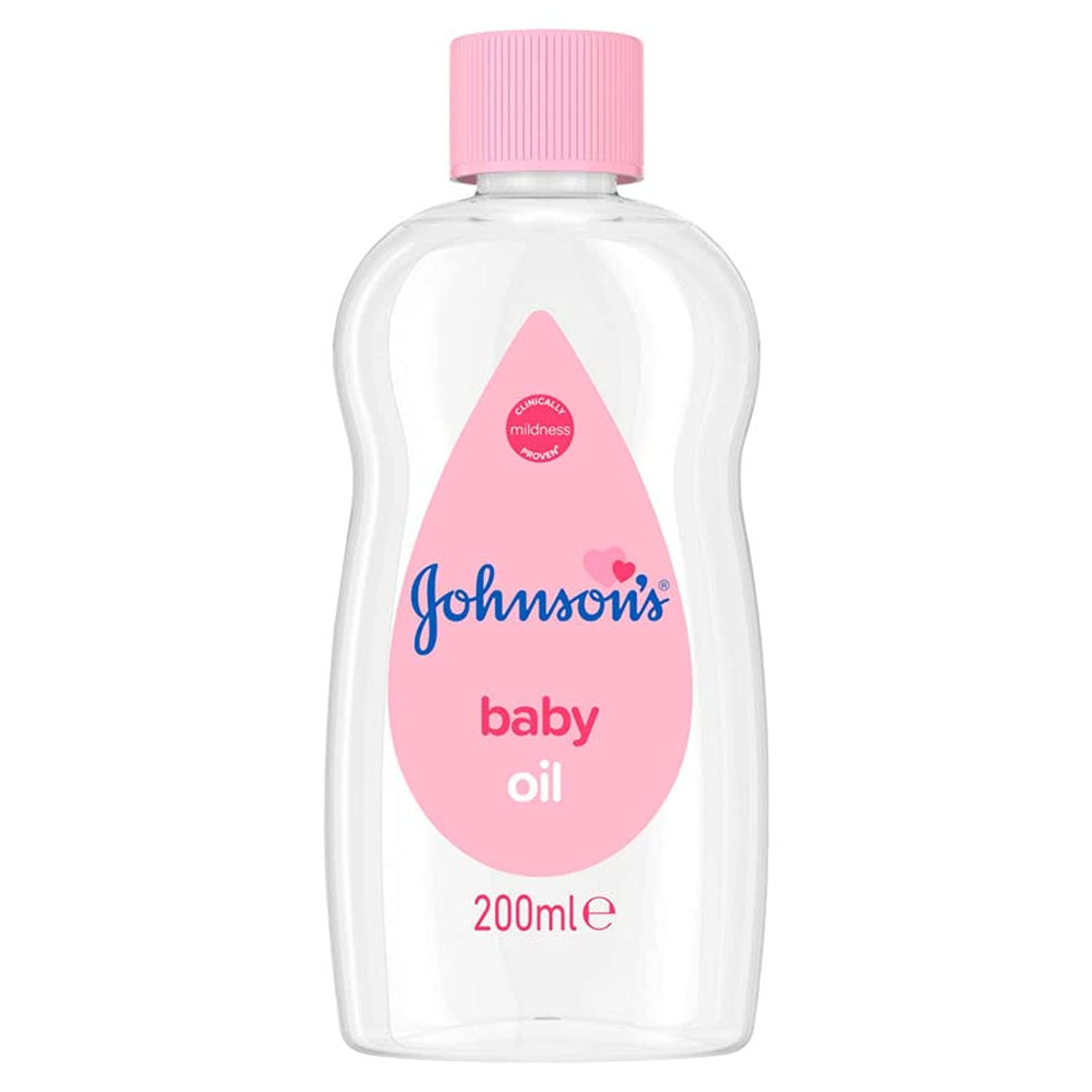 Johnson's Baby Baby Oil, Pink, 500 ml (Pack of 2) Halalzen