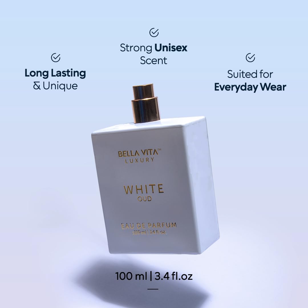 Bellavita Luxury DATE Eau de Parfum | 100 ml (3.4 fl.oz.) | Perfume for Women | Floral, Pink Pepper, Jasmine, and Moss Notes | Long Lasting Fragrance | Mother's Day Present